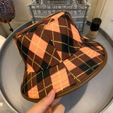 Side view of Burberry unisex cap