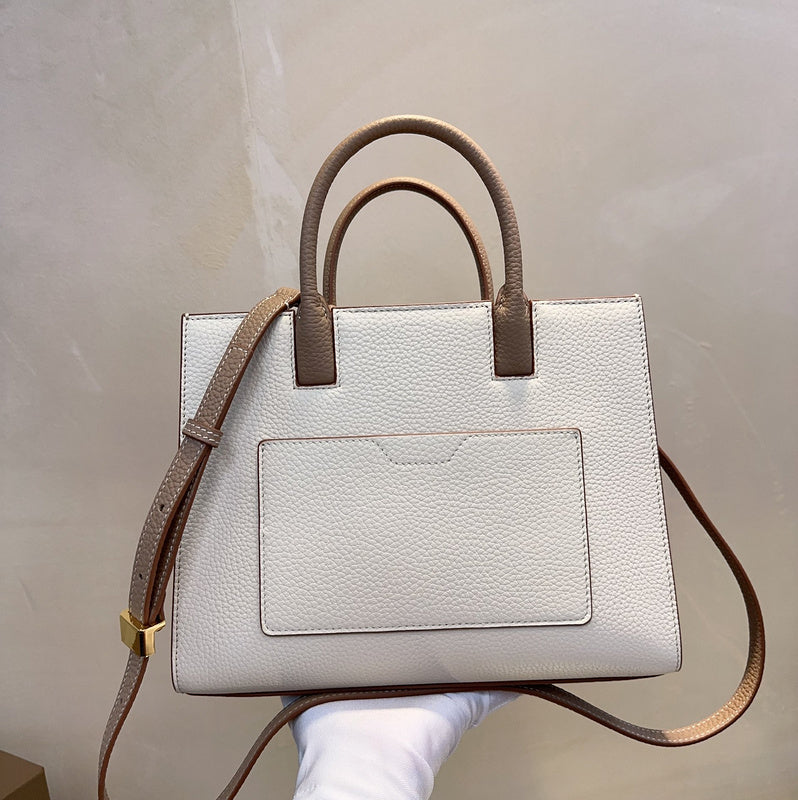 Elegant Vegan Leather Handbag - Refined Silhouette | Women's Fashion Handbag #1093 - alternate angle view (image 8) of designer-inspired handbag