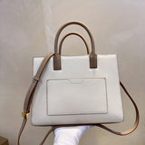 Elegant Vegan Leather Handbag - Refined Silhouette | Women's Fashion Handbag #1093 - alternate angle view (image 8) of designer-inspired handbag