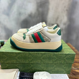 Gucci bold contrast luxury sneakers view 7 minimalist modern build