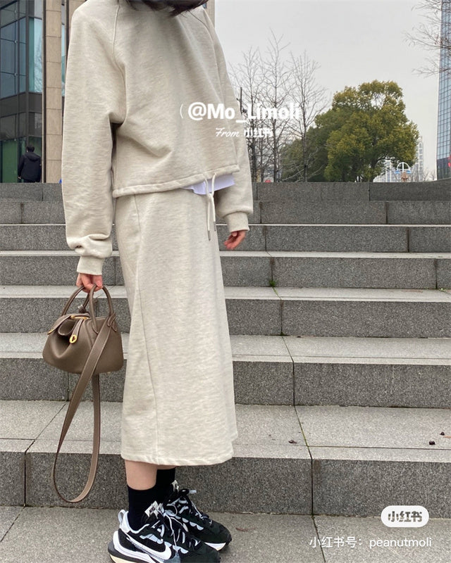 Side view of polished structured handbag