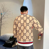 Close-up detail shot of Gucci luxury clothing with logo-detail design