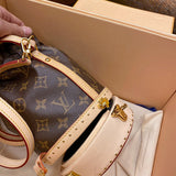 Back view of polished sleek women's handbag – women's premium purse