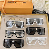 Lifestyle view of Louis Vuitton unisex sunglasses