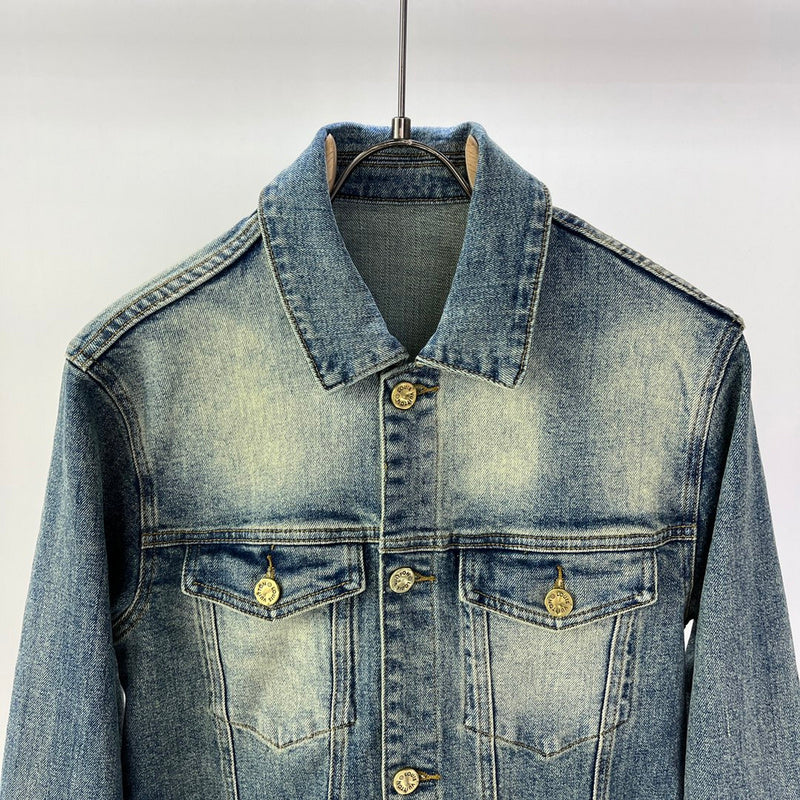 Side profile of Louis Vuitton luxury clothing with streetwear-inspired cut
