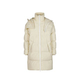 Close-up of Bottega Veneta coats hardware and fine stitching