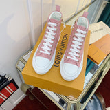 Louis Vuitton luxury shoes close-up — premium authentic designer style