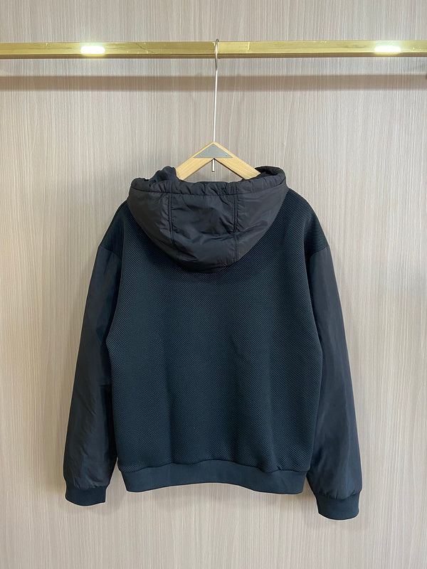 Side profile of Louis Vuitton luxury clothing with everyday silhouette
