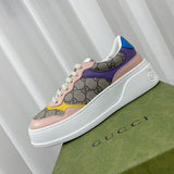 Gucci classic monochrome luxury sneakers view 11 low-top design