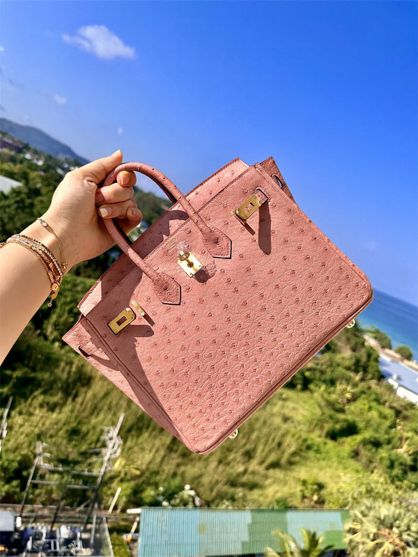Close-up detail of classic bag design