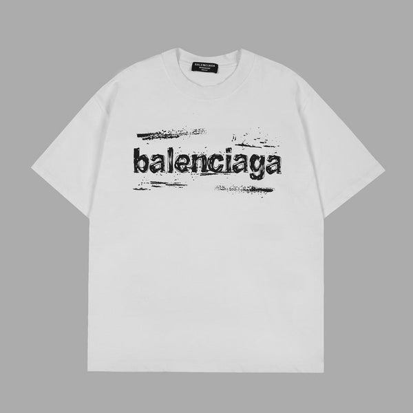 Balenciaga t-shirt detail view — premium authentic designer style