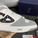 Dior shoes Style 015 - front view, statement logo accent (alternate angle)
