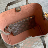  understated carryall bag styled with outfit