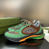 Gucci Streetwear sneakers in two-tone streetwear statement look front view