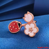 Side view of Van Cleef & Arpels unisex jewelry piece
