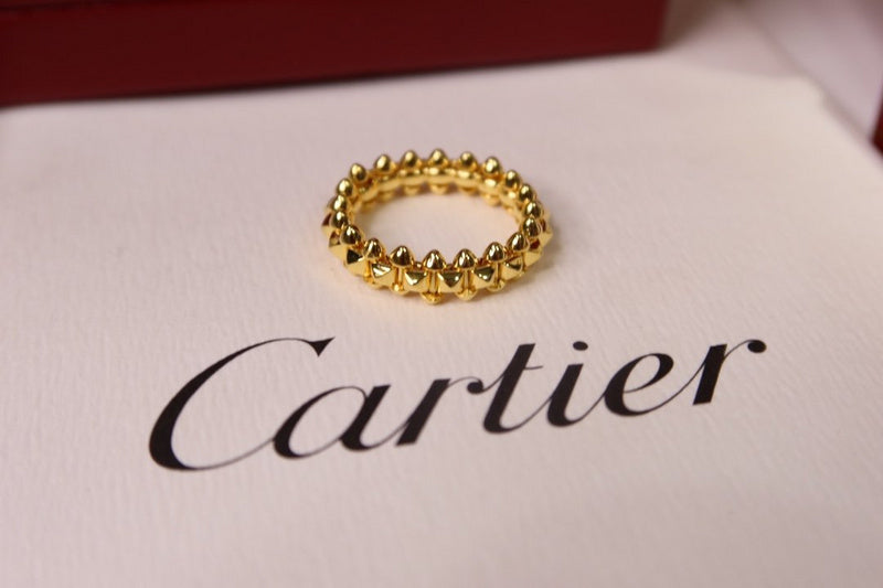 Angled view of Cartier unisex jewelry piece