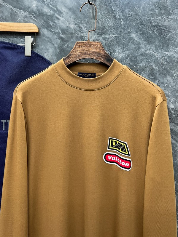 Full styled look of Louis Vuitton luxury clothing with streetwear-inspired cut