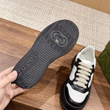 Gucci soft grey luxury sneakers view 4 chunky sole construction