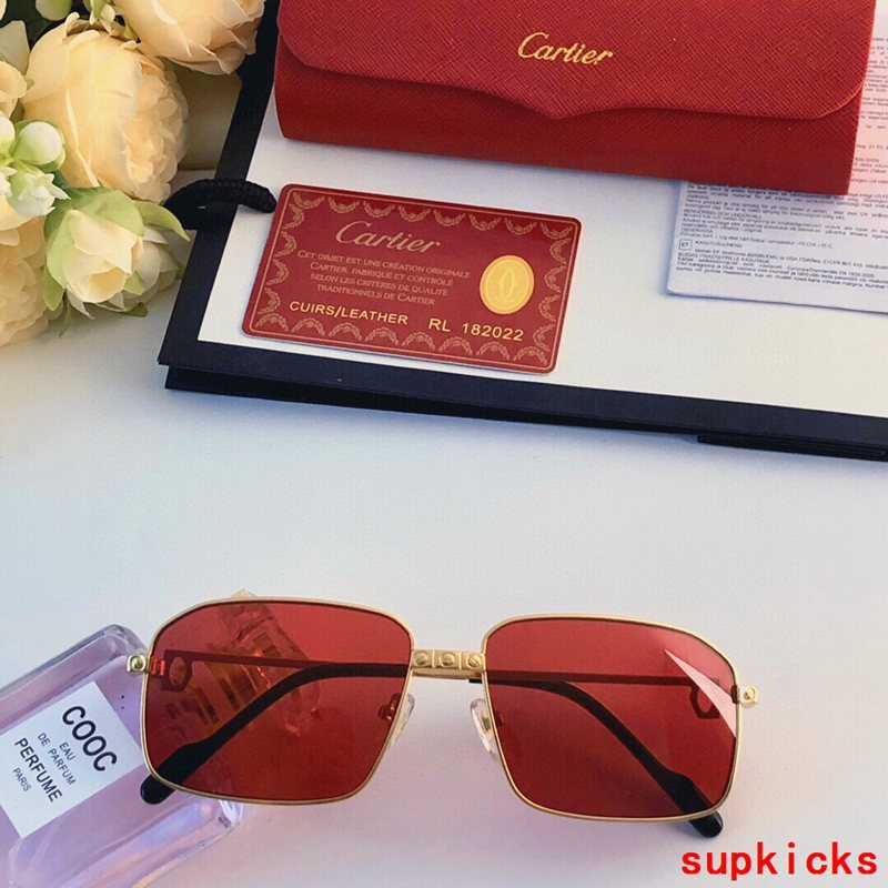 Front view of Cartier unisex sunglasses