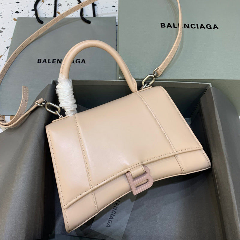 Contemporary Vegan Leather Handbag - Statement Silhouette | Women's Fashion Handbag #545 - side angle view (image 2) of designer-inspired handbag