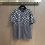 Back view of Louis Vuitton cotton t-shirt with logo-detail design