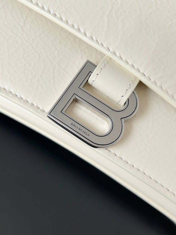 Zivas Charm Refined Everyday Style Statement Handbag (Considered Detail & Form) – Angled View