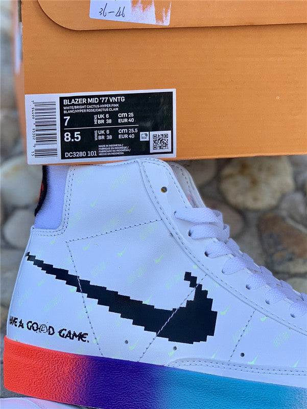 Nike Men's & Women's Premium Designer Sneakers — Style 034 front view