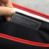 Effortless Vegan Leather Handbag - Polished Finish | Women's Statement Accessory #188 - texture close-up (image 9) of designer-inspired handbag