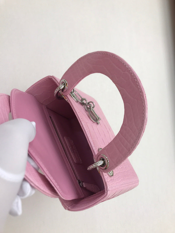 Back view of signature sleek women's handbag – women's designer-style accessory