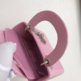 Back view of signature sleek women's handbag – women's designer-style accessory