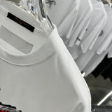 Full styled look of Louis Vuitton cotton t-shirt with monogram-inspired silhouette