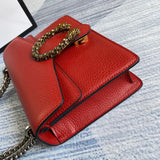 Handle and strap detail of everyday-luxe sleek women's handbag – women's everyday handbag