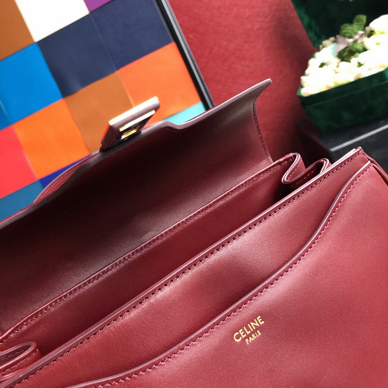 Front view of premium everyday-luxe women's handbag – women's luxury handbag