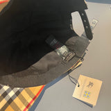 Side view of Burberry unisex cap