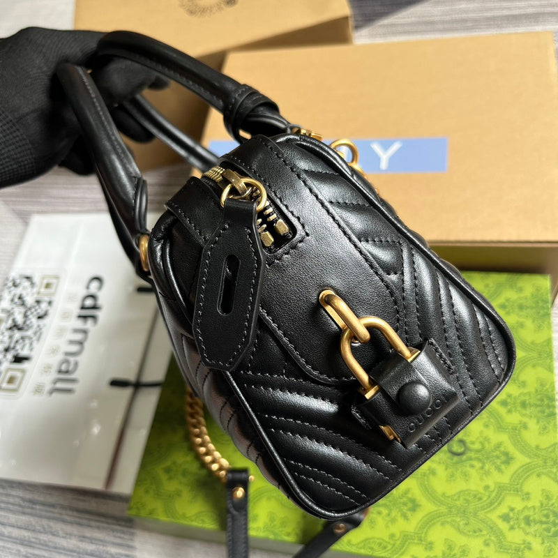 Top view of refined elevated women's handbag – women's designer-style accessory