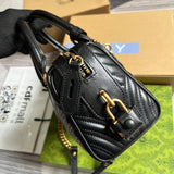 Top view of refined elevated women's handbag – women's designer-style accessory
