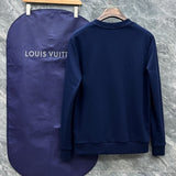 Side profile of Louis Vuitton luxury clothing with tailored silhouette