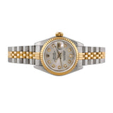 Front view of Rolex women's watch