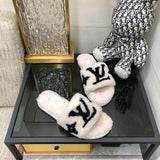 Louis Vuitton Nude Combat Boots - Heel Detail View