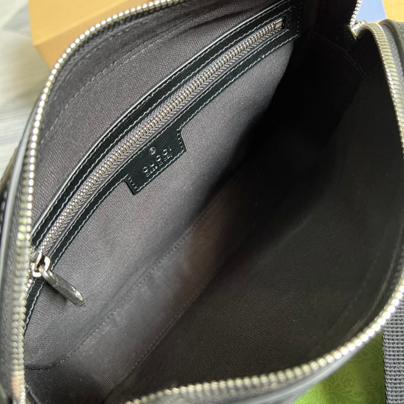 Side profile of structured classic women's handbag – women's designer-style accessory