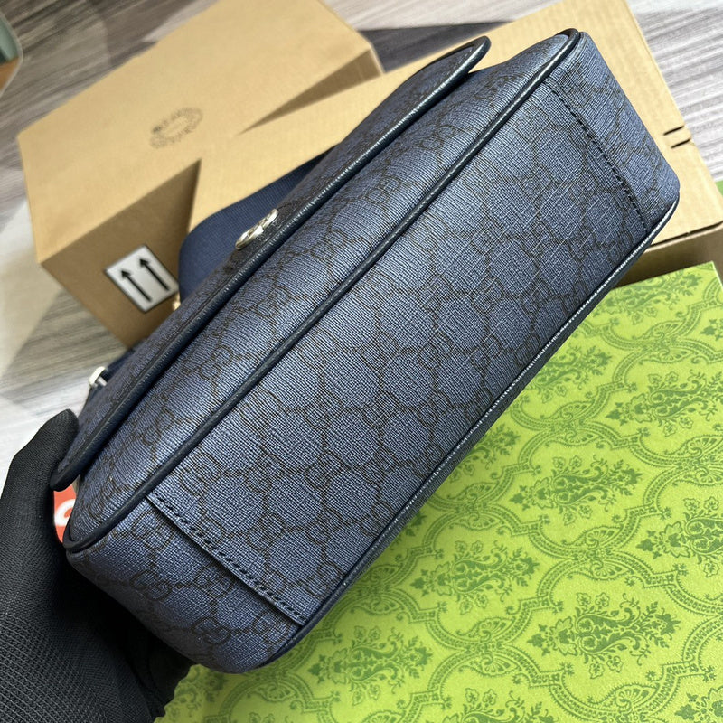 Side profile of premium polished women's handbag – women's luxury handbag