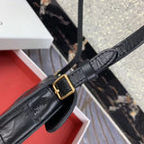 Front view of chic statement women's handbag – women's designer-style accessory