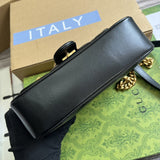 Styled lifestyle shot of statement modern women's handbag – women's luxury handbag
