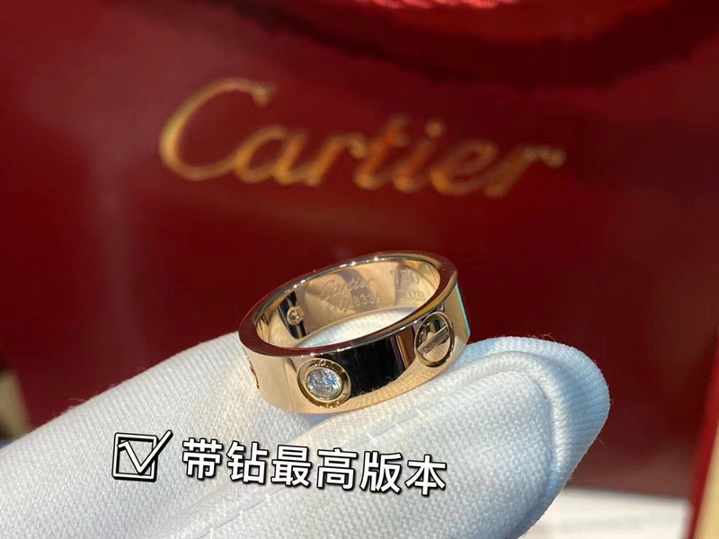 Front view of Cartier unisex jewelry piece
