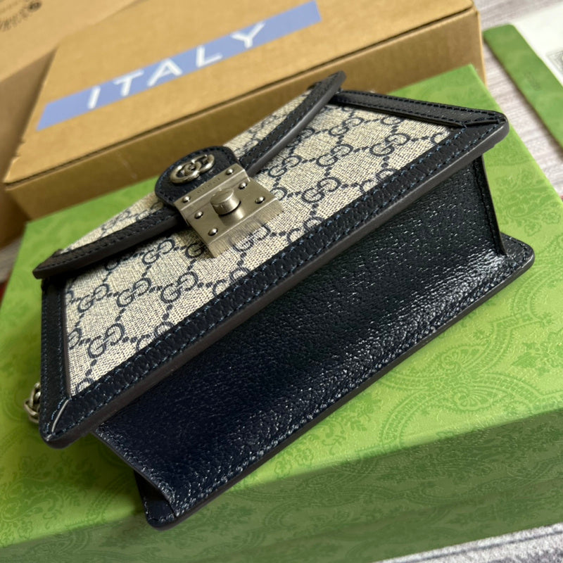 Styled lifestyle shot of sleek statement women's handbag – women's statement bag