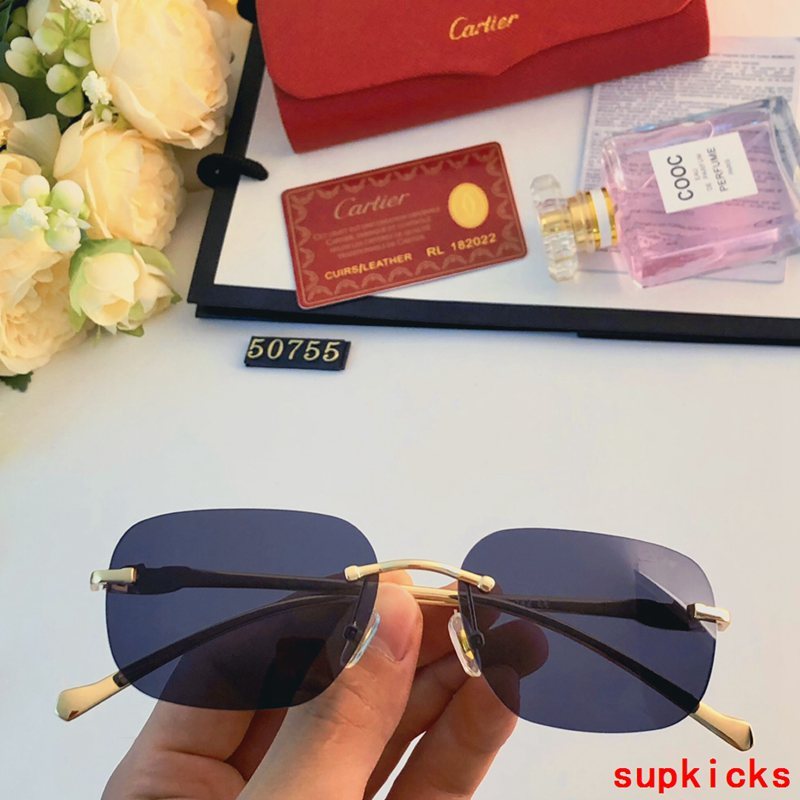 Lifestyle view of Cartier unisex sunglasses