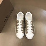 Sleek Faux Leather Shoes - Smooth Faux-Leather Finish | Women's Statement Footwear #1392 - product detail shot (image 10) of designer-inspired shoes