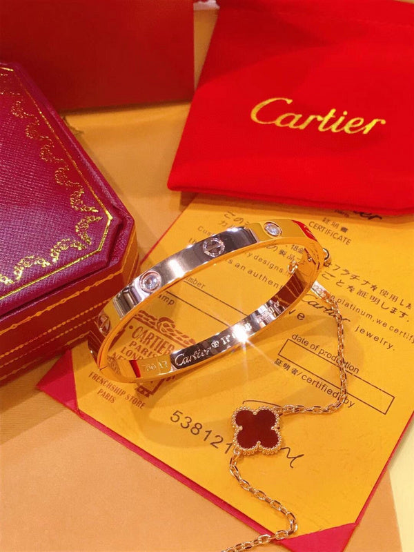 Full view of Cartier unisex jewelry piece
