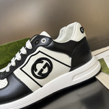 Gucci soft grey luxury sneakers view 6 chunky sole construction