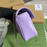 Side profile of premium elevated women's handbag – women's statement bag